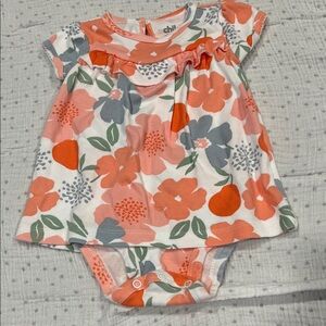 Carter’s Floral Baby Dress with Bodysuit